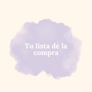 Tu lista de la compra