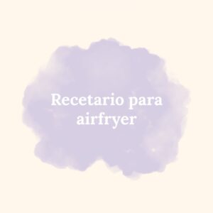 Un recetario airfrier